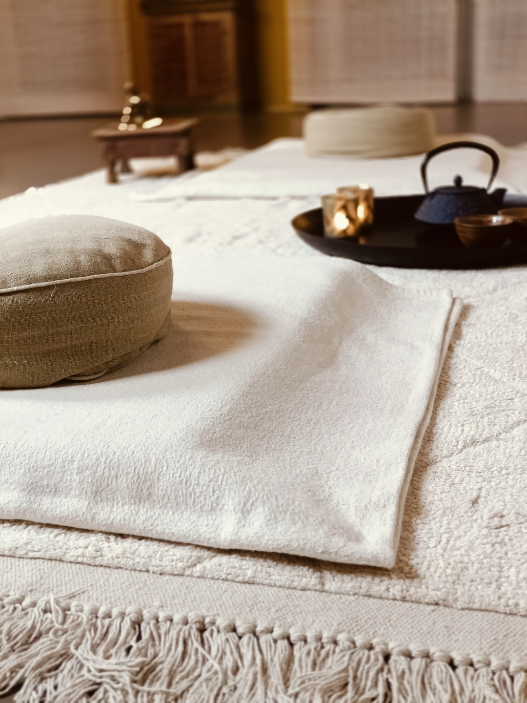 Spirituele healing setting